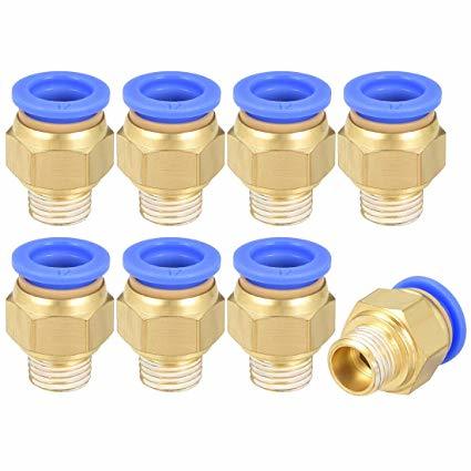 GPUT G Thread Pneumatic Brass Fittings With Cap