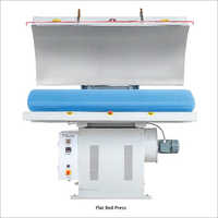 Flat Bed Press - Stainless Steel Upper Buck, Ptfe Fabric Lower Buck | Uniform Heat Transfer, Twin Push Button Safety, Emergency Off Switch, Versatile For Shirts And Trousers
