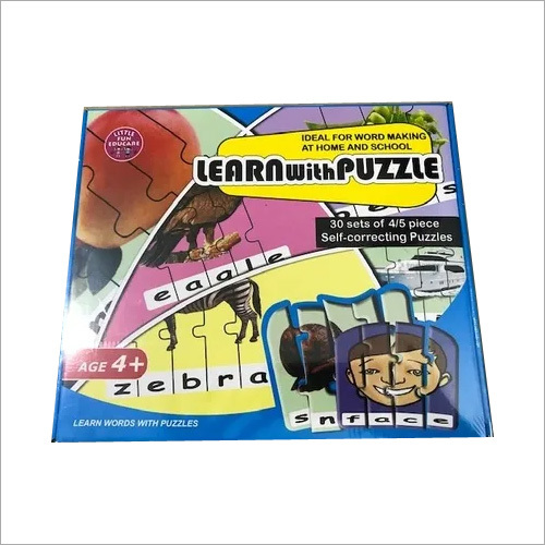 Learn With Puzzle Age Group: 4