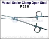 Vessal Sealer Clamp Open Steel