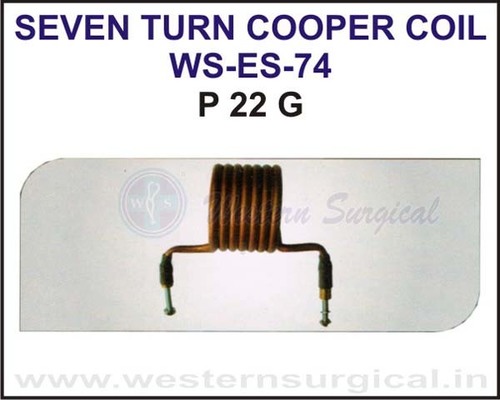 Seven Turn Cooper Coil By WESTERN SURGICAL