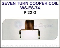 Seven Turn Cooper Coil