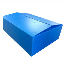 Blue Plastic Corrugated Boxes