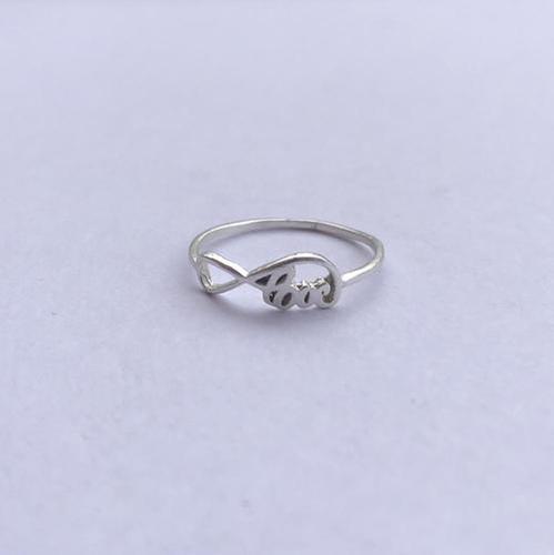 Jewelry - Infinity Love Band Ring In 925 Sterling Silver Manufacturer Grade: Aaa