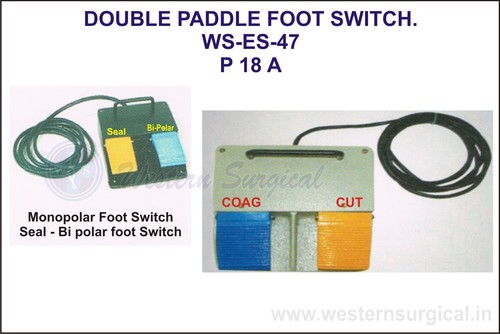 Double Paddle Foot Switch