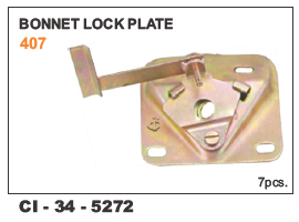 Bonnet Lock Plate Tata 407