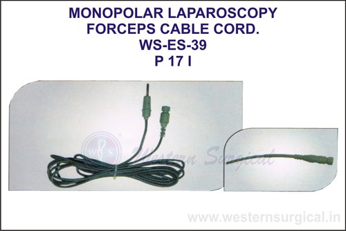 Monopolar Laparoscopy Forceps Cable Cord