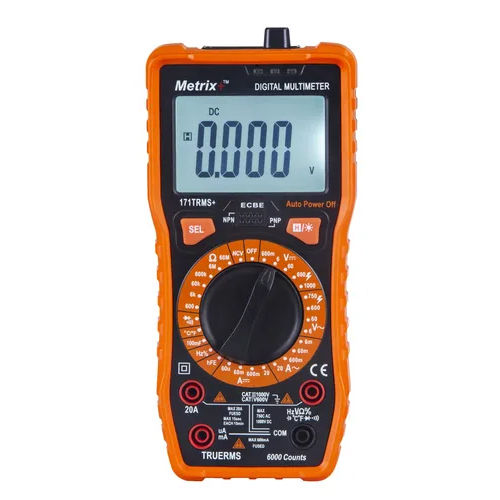 171trms Digital Multimeter - Color: Orange & Black