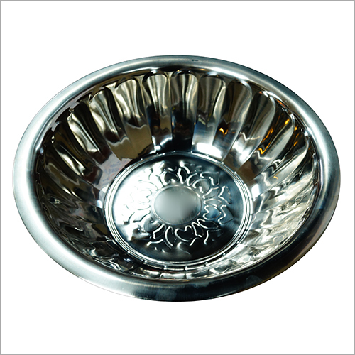 Banana Bowl - Stainless Steel, Customize Size, Silver Color , Commercial Use with Polished Surface Finish for Versatile Serving Solutions