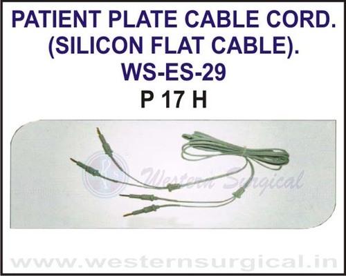 Patient Plate Cable Cord (Silicon Flate Cable)