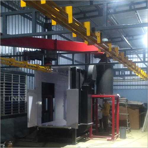 Durable Manual Conveyor Booth