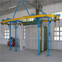 Dry Type With I Beam Conveyor Booth