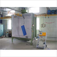 Industrial Powder Coating Booth
