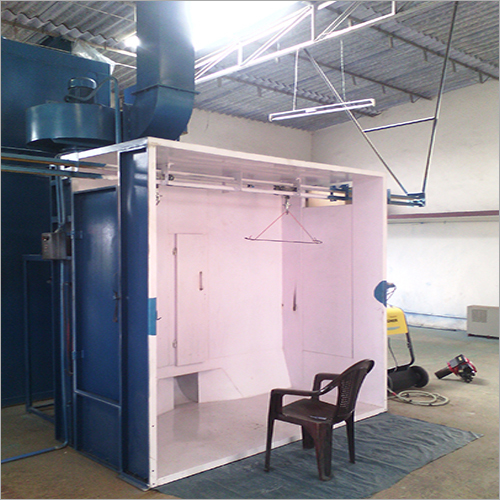 Flat Type Powder Coating Booth