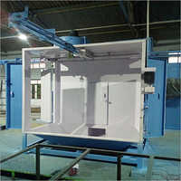 Side Door Powder Coating Booth