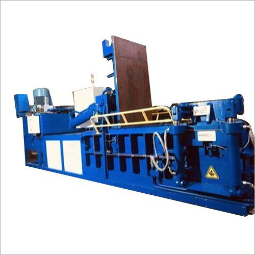 Triple Compression Scrap Baling Press