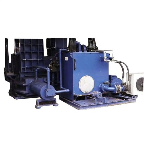 High Density Hydraulic Continuous Baling Machine