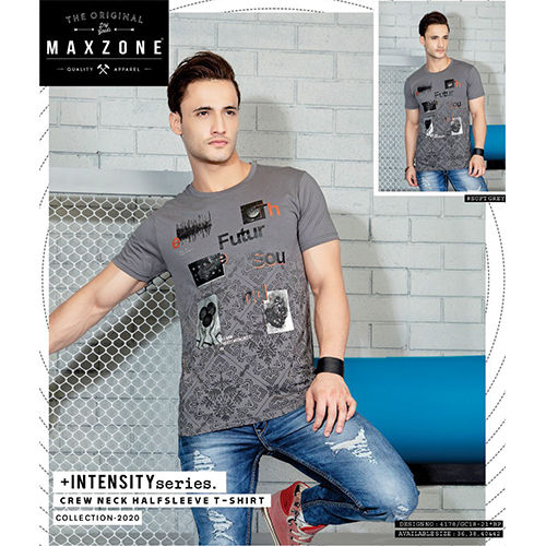 Mens Round Neck T-Shirt