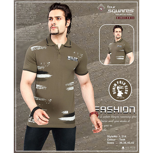 Mens Stylish Polo T-Shirt at Best Price in Ludhiana