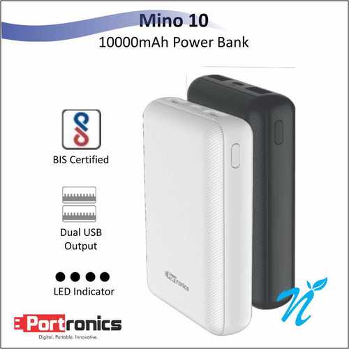 Portronics Mino 10 Black