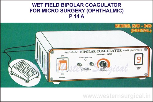 Bipolar coagulator for Micro Surgery (OPHTHALMIC By WESTERN SURGICAL
