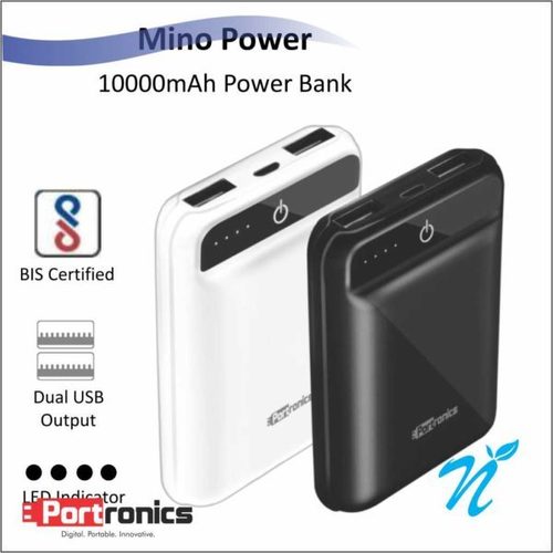 Portronics Mino Power Bank Black