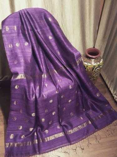Winter Tussar Silk Saree
