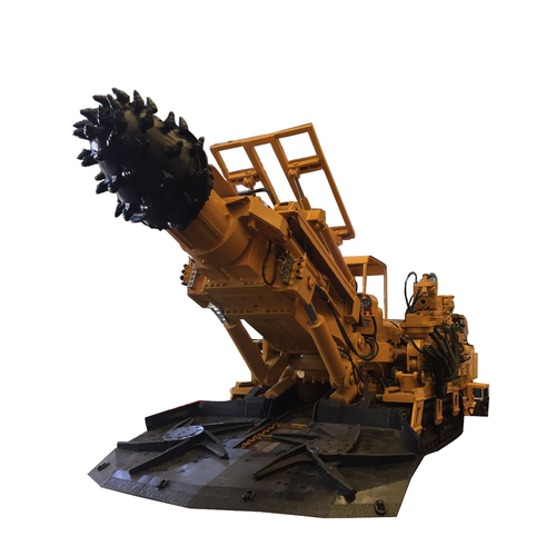 EBZ200T Water Exploration Drilling rig mounted on the roader header driller miner