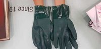 Green pvc 10",12",14" Hand gloves