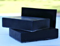 Charcoal Soap Base - Herbal Glycerin Soap, Black Color Bar | Moisturizing, Anti-acne, Gentle Exfoliation, Rich In Vitamins, Calming Properties