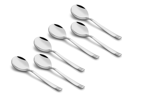 Shapes Lynex Soup Spoon 6 Pcs