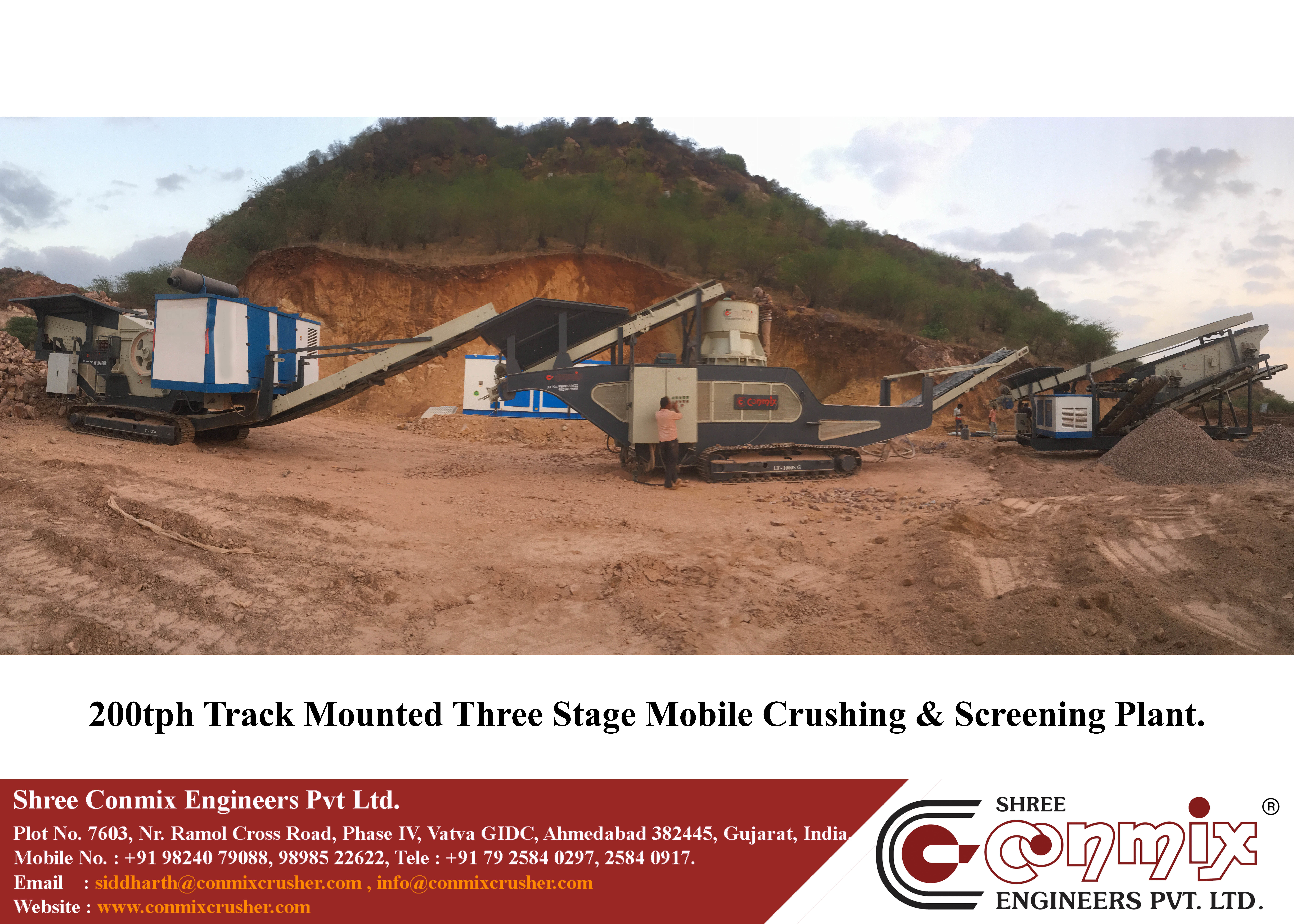Track Mounted Mobile Cone Crusher