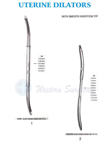 Hospital Use Uterine Dilators