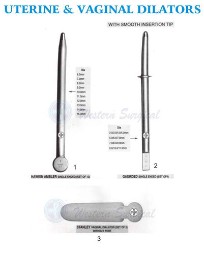 Uterine & Vaginal Dilators