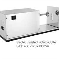 Electric Twisted Potato Cutter - Stainless Steel, Silver | High Efficiency, Lower Energy Consumption, Easy To Use, 1 Year Warranty