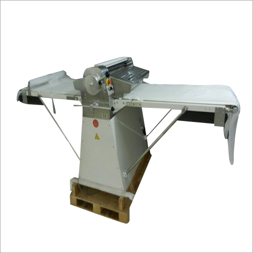 White Electric Dough Sheeter