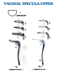 Stainless Steel Surgical Vaginal Specula-upper