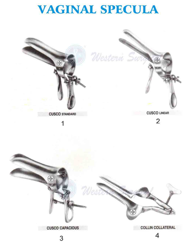 Stainless Steel Vaginal Specula