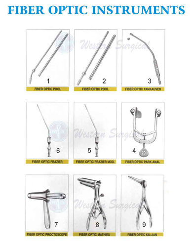 Fiber optic instruments