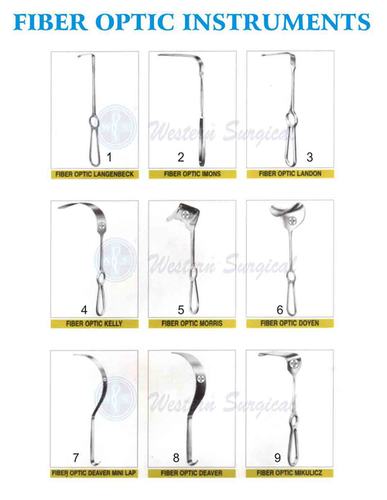 Surgical Use Fiber Optic Instruments