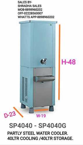 Stainless steel water cooler