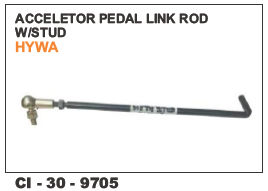 Accelarator Pedal Link Rod W/stud Hywa Tata Vehicle Type: 4 Wheeler