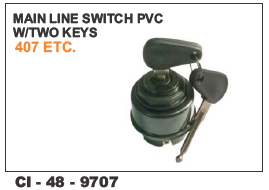 Main Line switch Pvc wtout keys  Tata 407