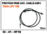 Friction Free Cable Assy Tata Lpt 709 - 4 Wheeler Design | Warranty Included, Engineered For Smooth Performance And Durability