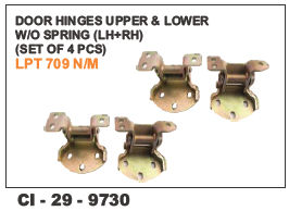 Door Hinges Upper & Lower W/O Spring Tata 709 Lpt Vehicle Type: 4 Wheeler