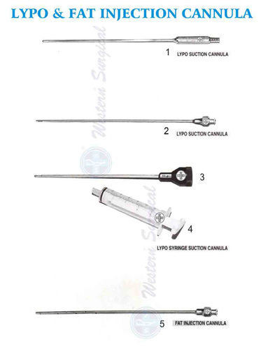 Lypo & Fat Injection Cannula