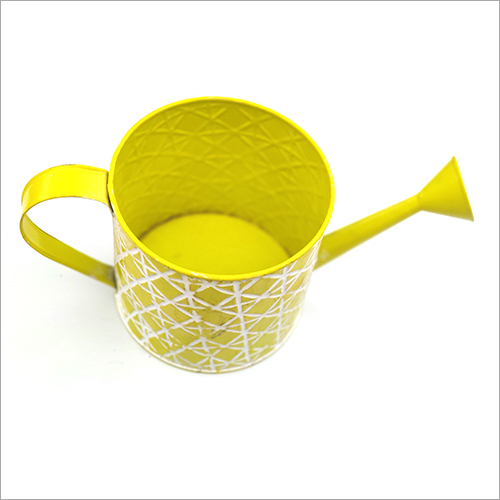 Yellow Coated Watering Can