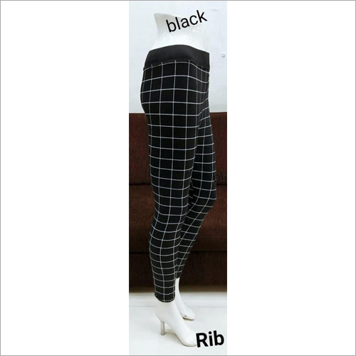 Ladies Checked Jegging Ladies Checked Jegging