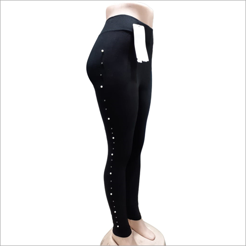 Black Ladies Plain Jegging