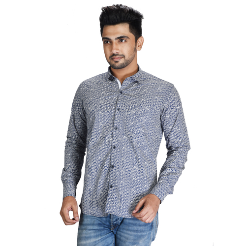 Mens Formal Striped Shirt Chest Size: 40